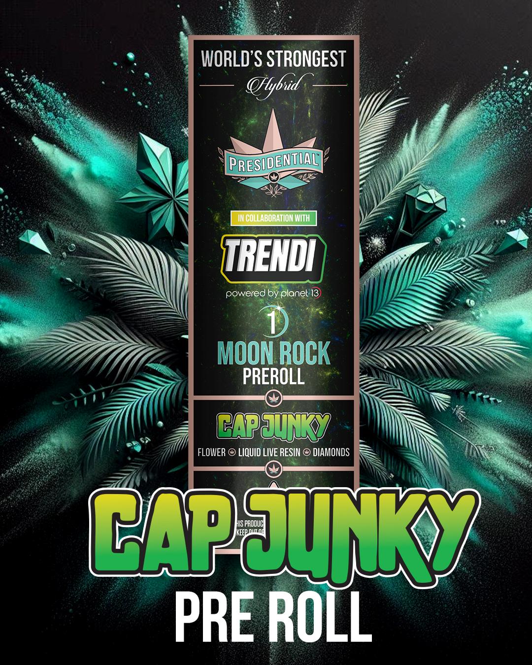 Cap Junky Moon Rock Infused Pre-Roll | 1g