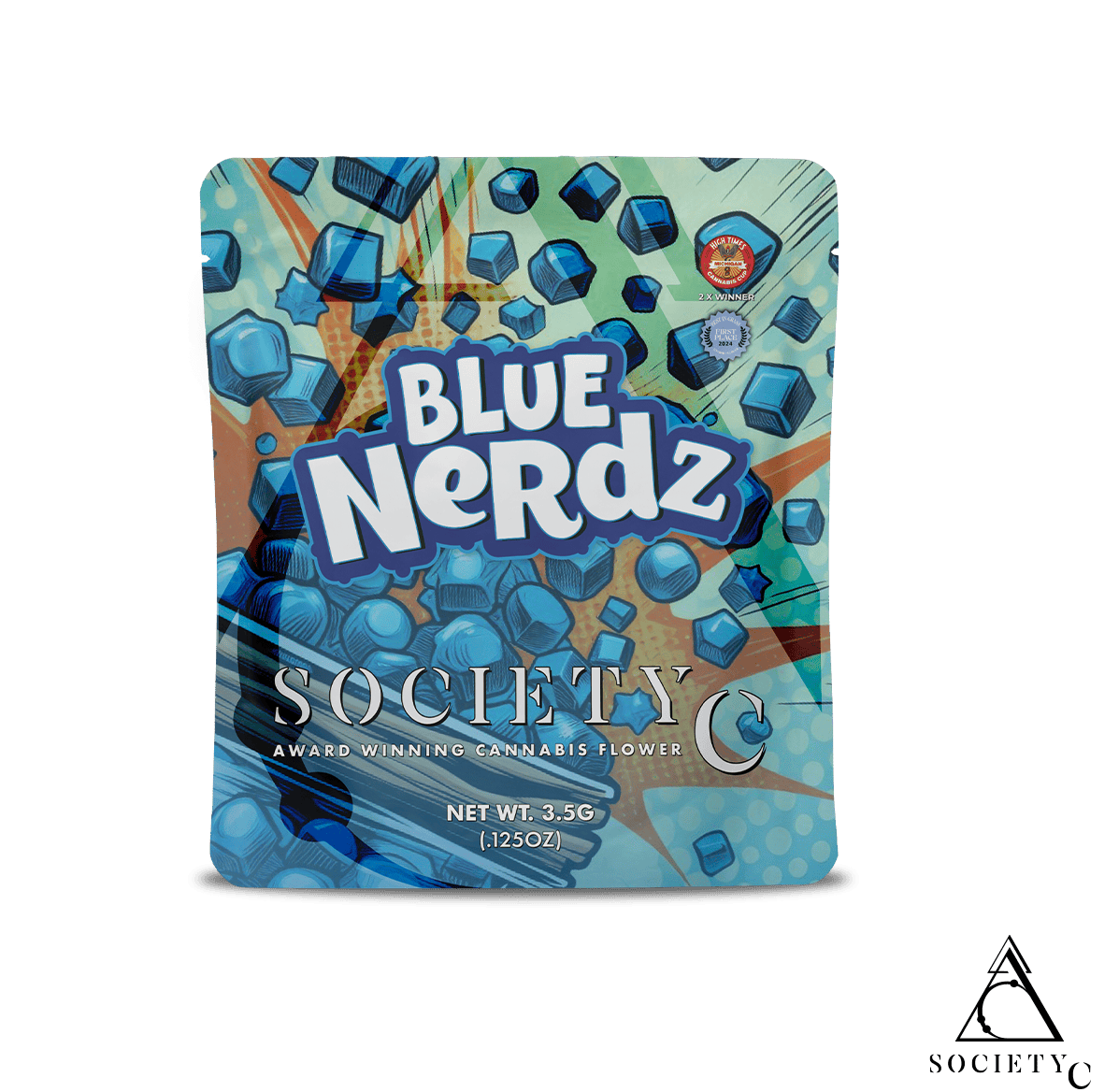 Society C Blue Nerdz Pre Packaged 1/8th