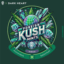 *PROMO* Grassroots Dark Heart - Foreign Kush Mints - 3.5g - Flower