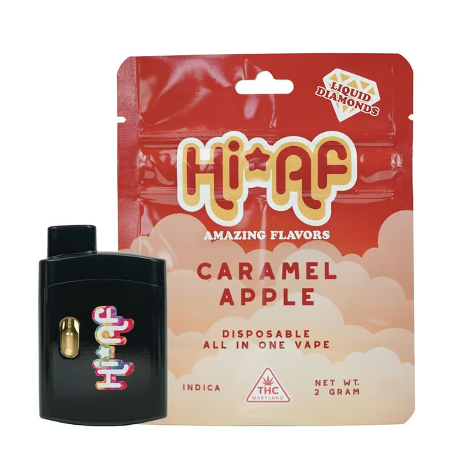 HI*AF Disp 2000mg: Caramel Apple