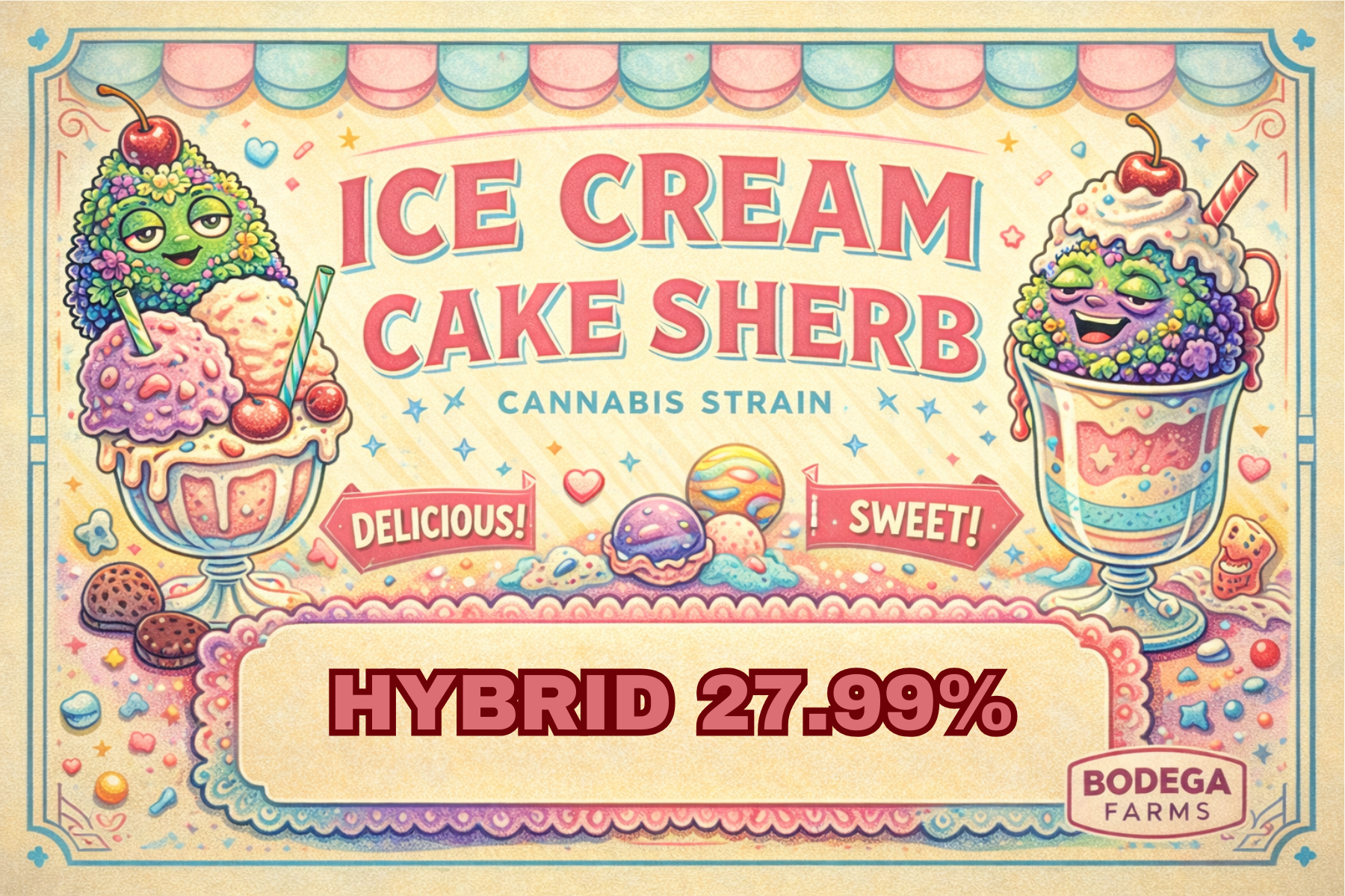 Ice Cream Cake Sherb | BULK