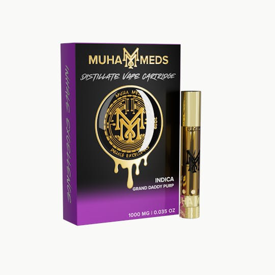 Muha Meds | Grand Daddy Purp - Indica 510 Cart | 1g
