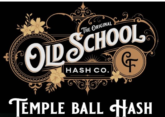 Old School Hash Co. Temple Ball   Grape Gas
