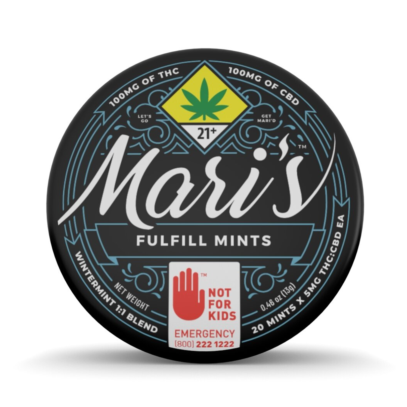 1:1 Fulfill Mints Wintermint 20-pack