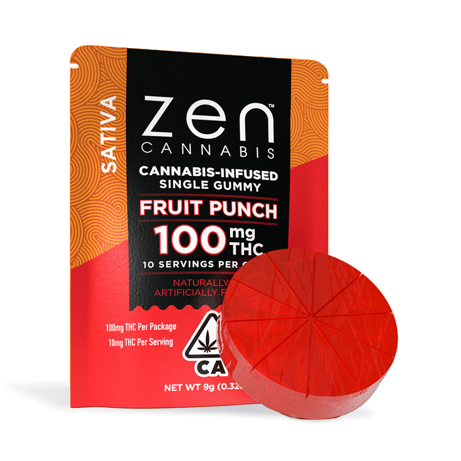 Fruit Punch Sativa Single Gummy