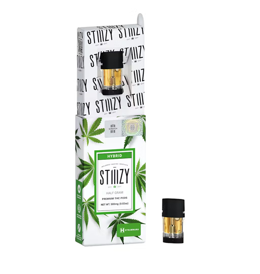 Stiiizy | Strawnana | 0.5G Vape Pod w/ Stiiizy Lite Battery (While Supplies Last)