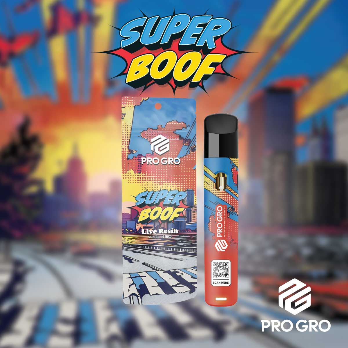 Pro Gro - Superboof - Live Rosin Disposable