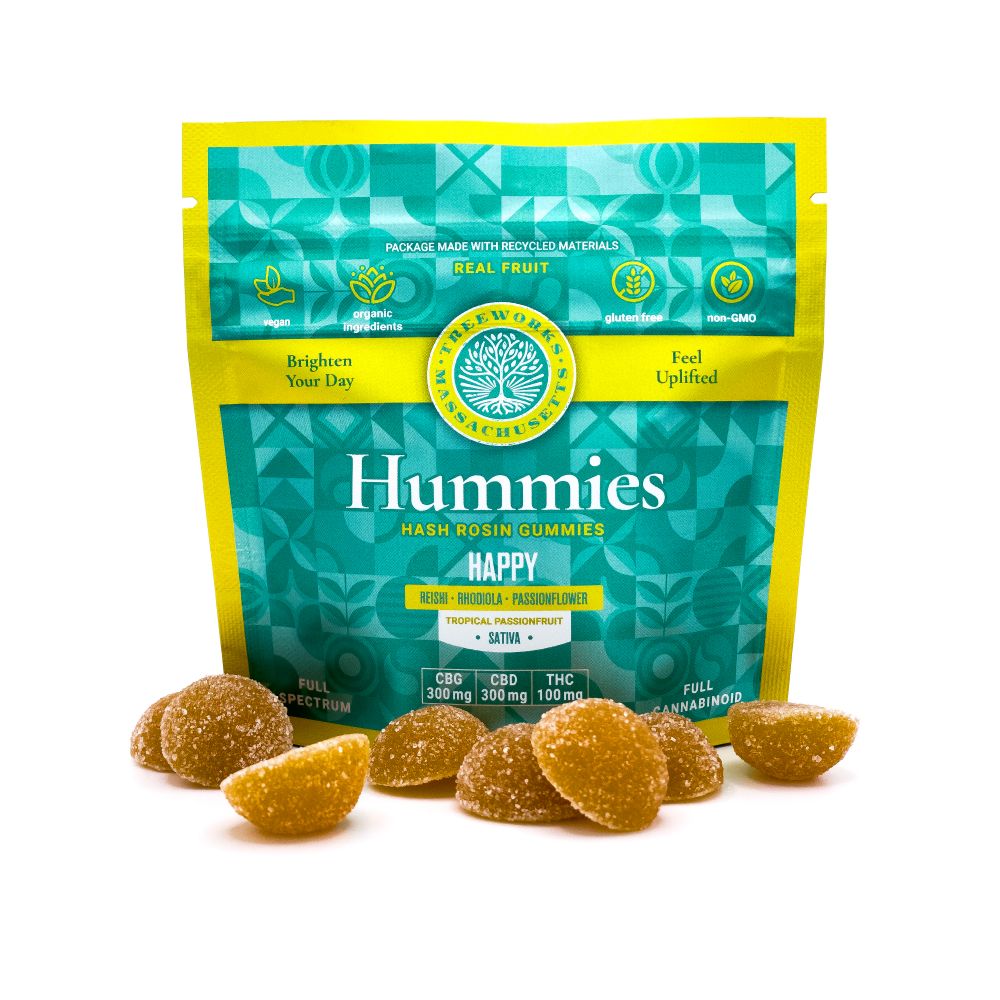 Happy Hummies - Sativa - 700mg TAC (300mg CBG | 300mg CBD | 100mg THC)