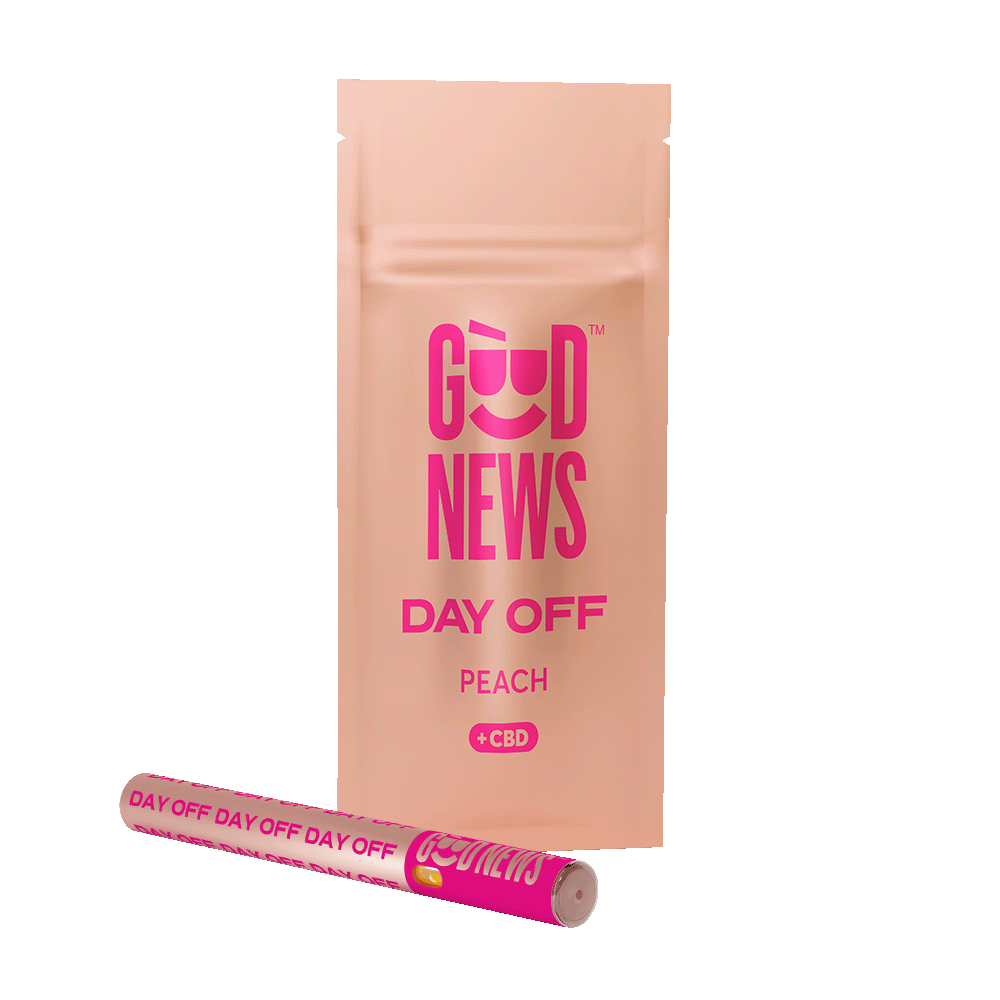 Disposable | Day Off | Peach | 0.5g