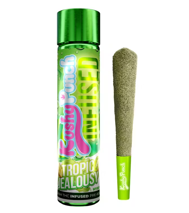 Kushy Punch | 1g Infused Preroll | Tropical Jealousy
