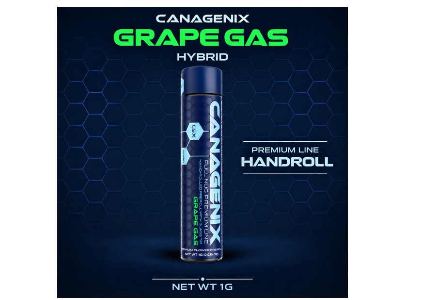 Grape Gas | Hand Rolled Pre-Roll | 1g