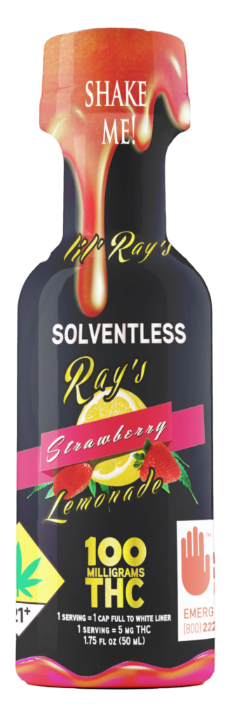 Rays - Lil Ray's Solventless Strawberry Lemonade 100mg