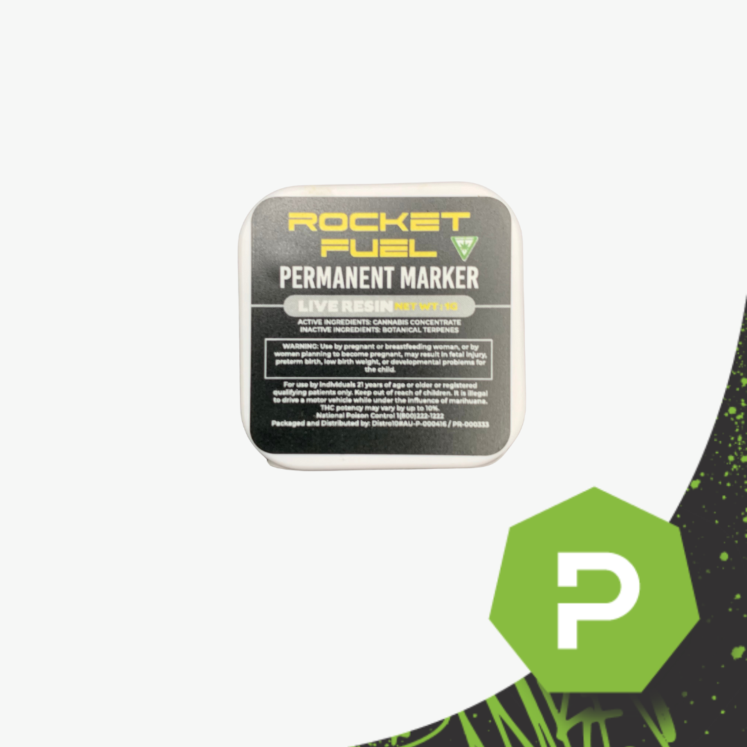 Rocket Fuel Live Resin | Permanent Marker