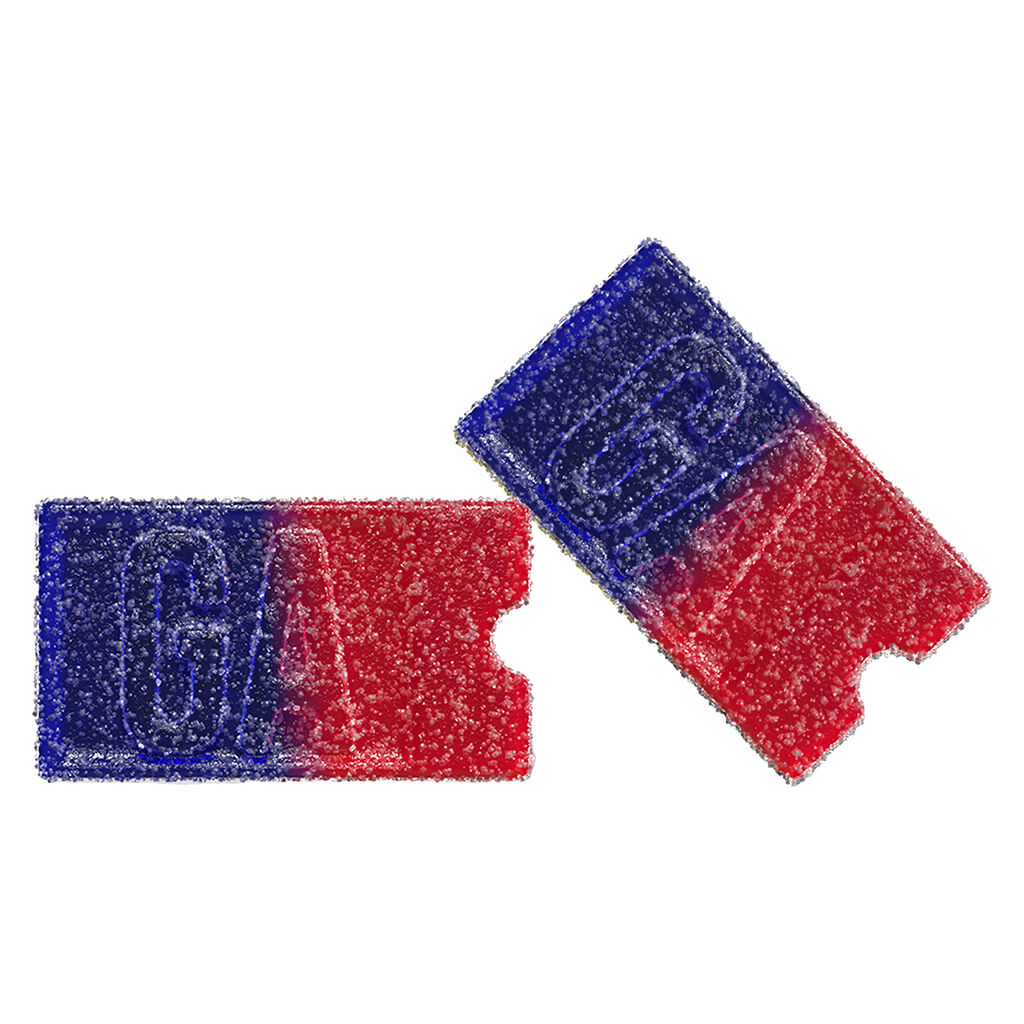 General Admission - Tiger Blood THC Gummy 1:0 - 2 Pack