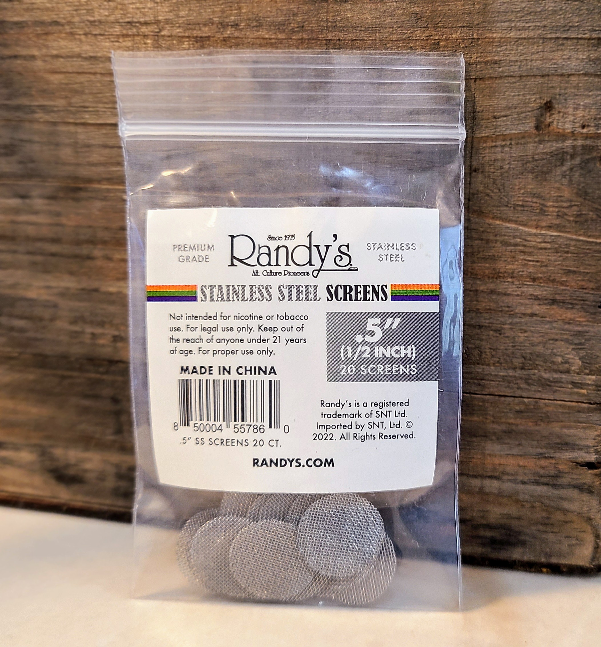 Randy .5 Stainless Steel Screen