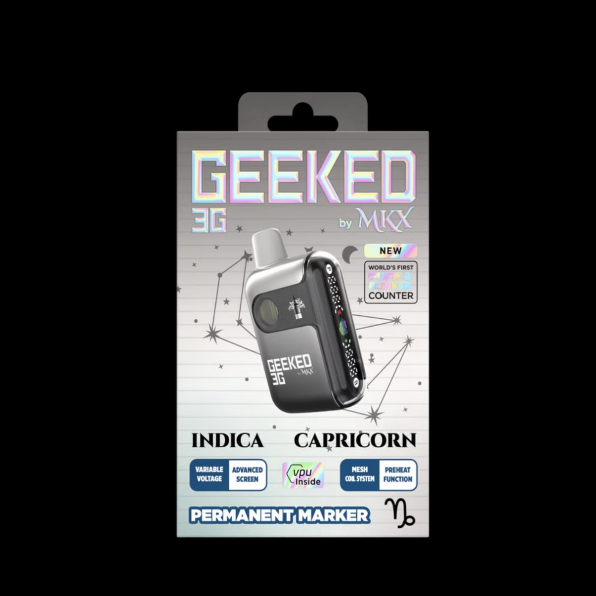 Geeked by MKX Disposable Indica Permanent Marker