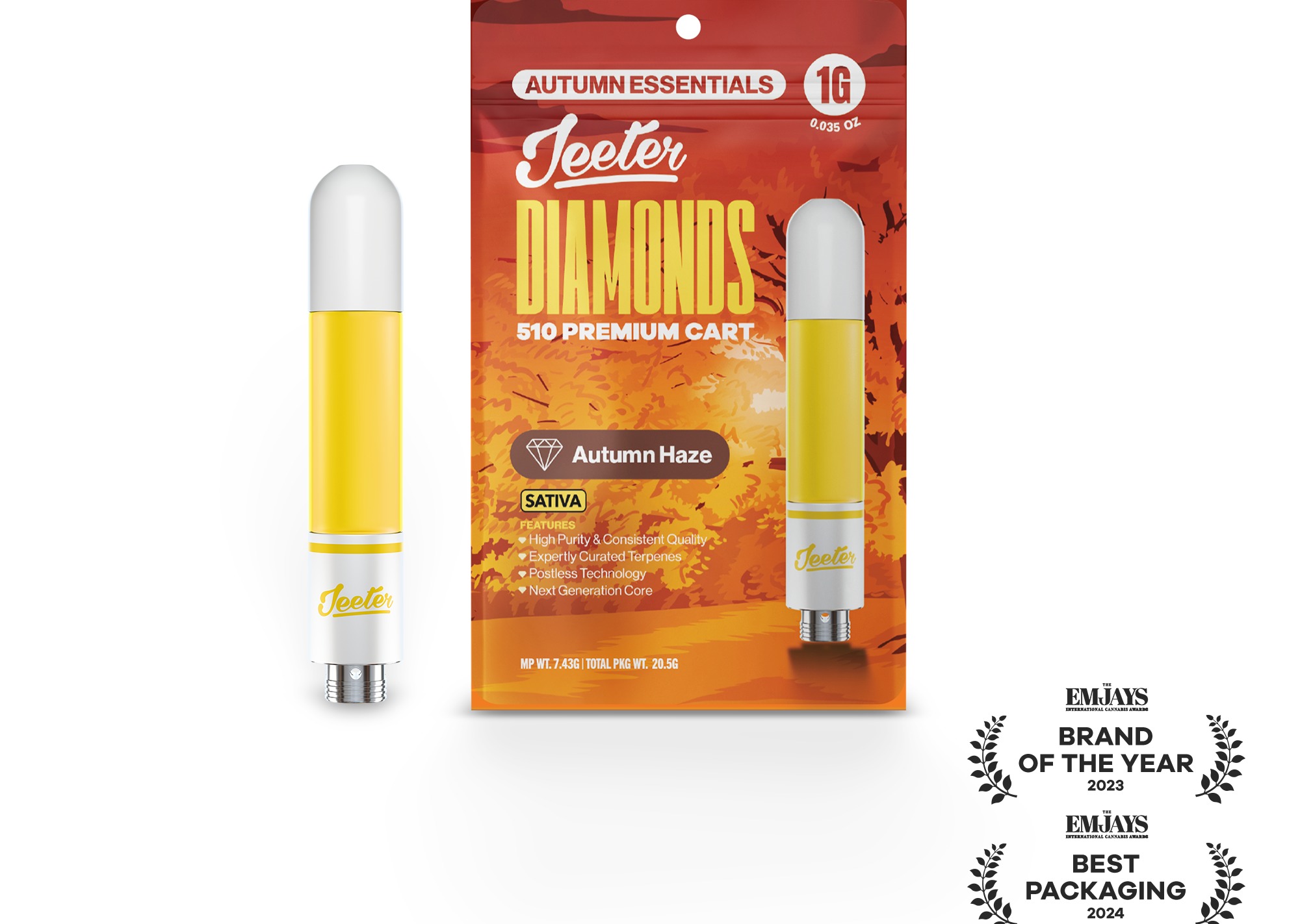 Autumn Haze | 510 Postless Cart | 1g