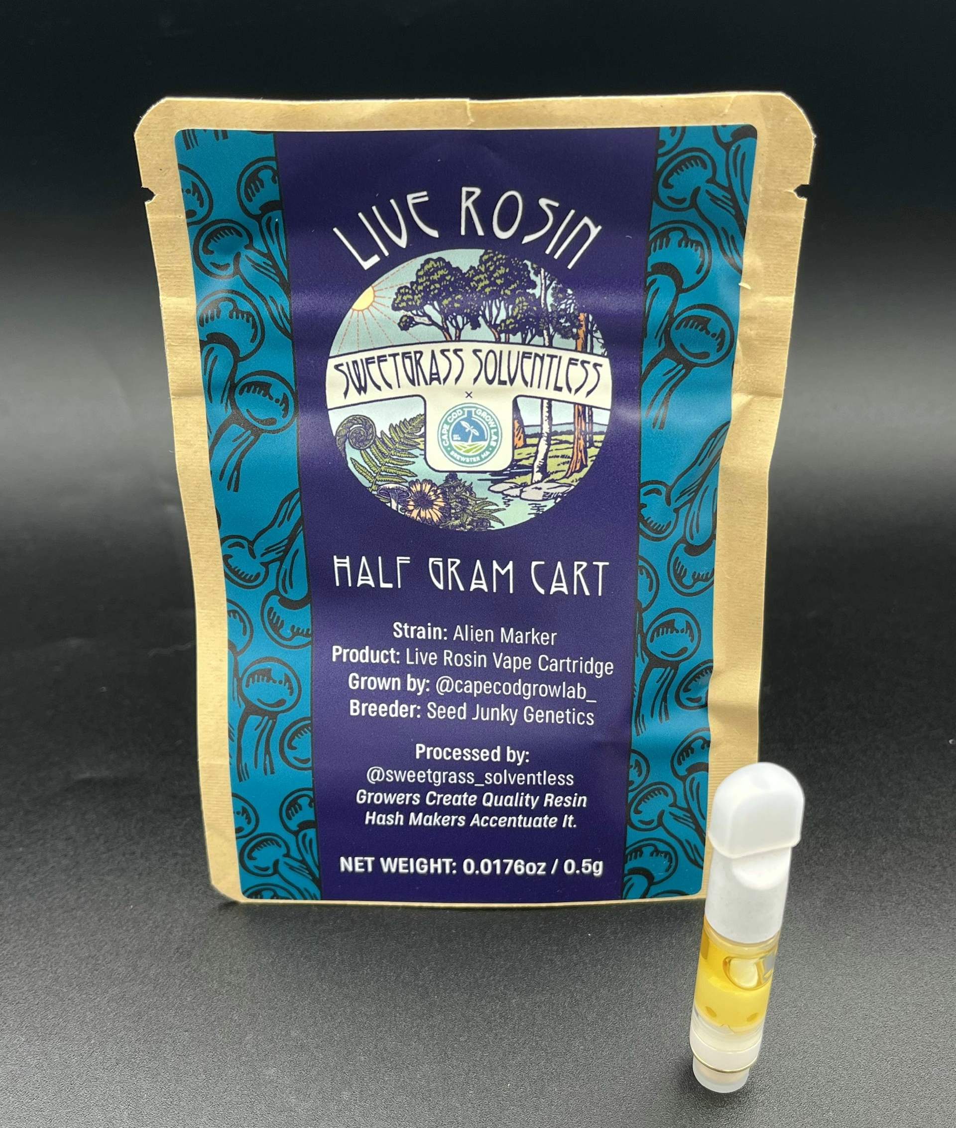 Alien Marker | Live Rosin | 510 | 0.5g