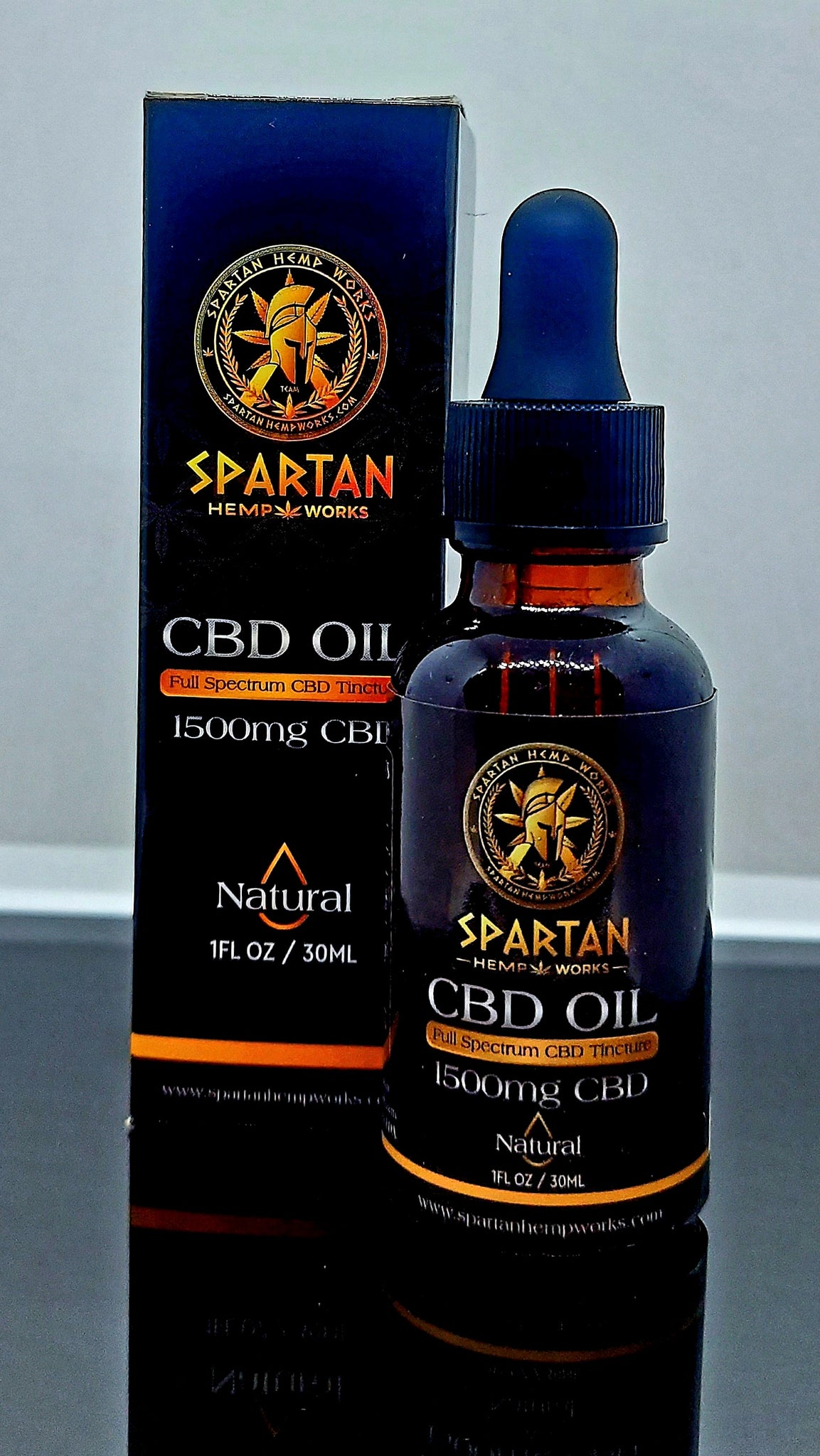 Spartan HempWorks Full Spectrum CBD Oil 1500mg