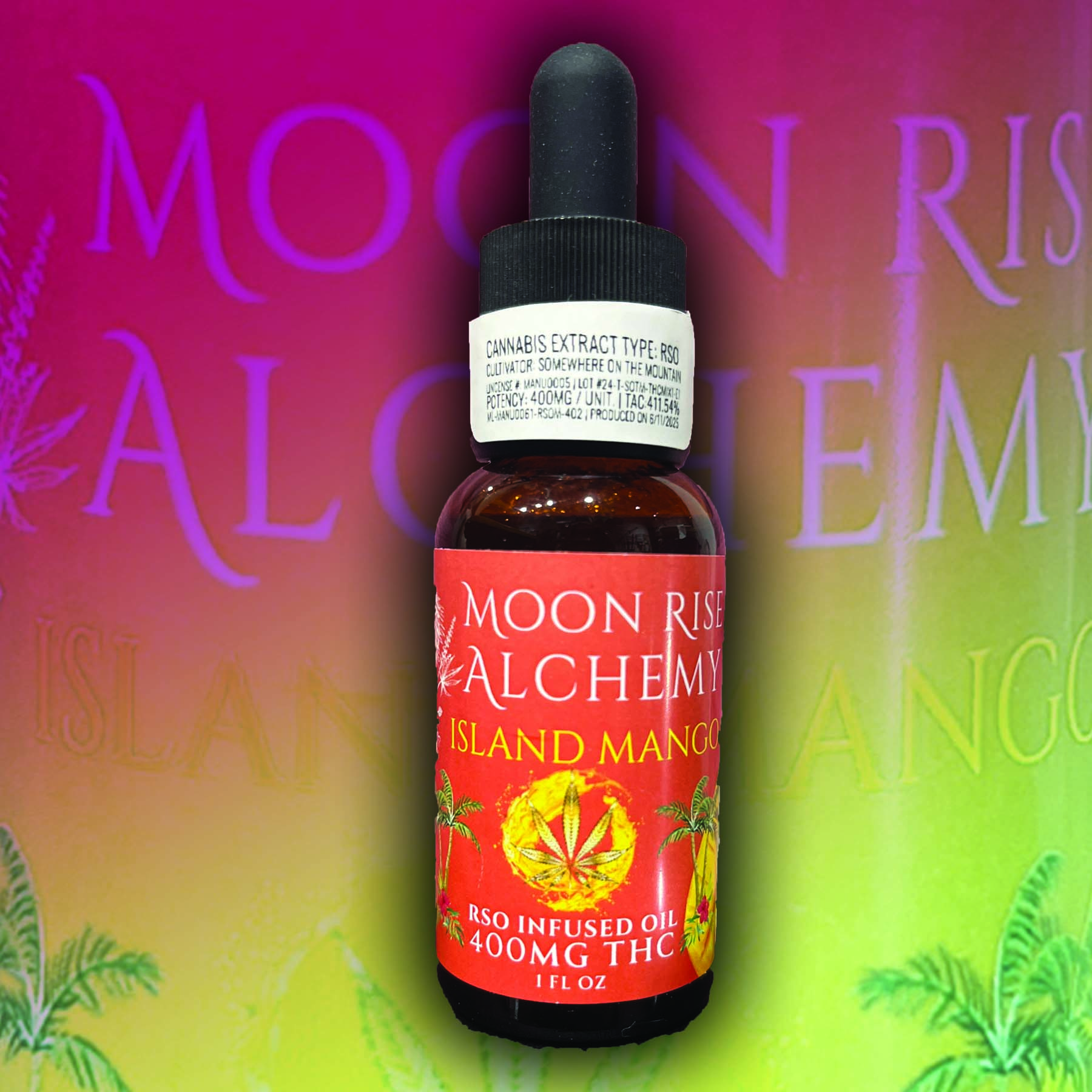 Island Mango Infused Rso 400mg