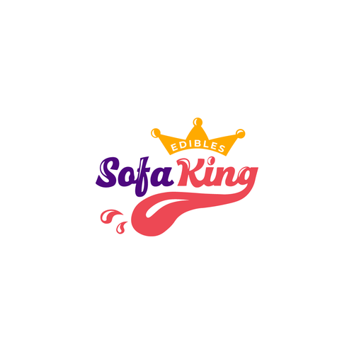 Sofa King 100mg Rice Crispy Reversed Smores