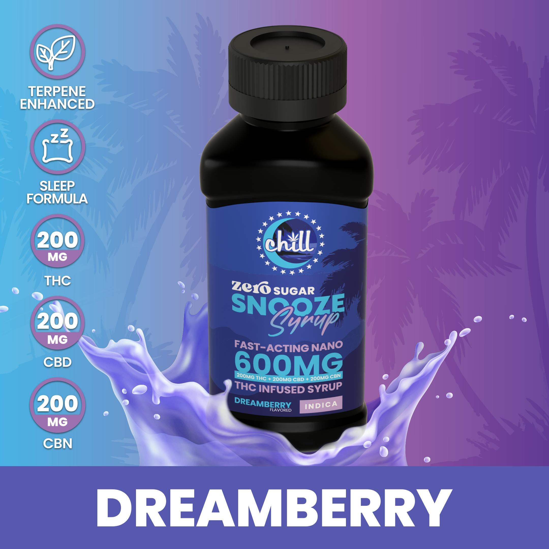 Dreamberry Snooze Zero Sugar Syrup