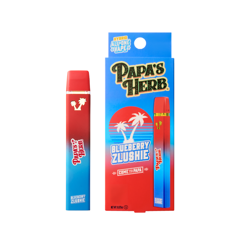 Papa's Herb Blueberry Zlushie AIO
