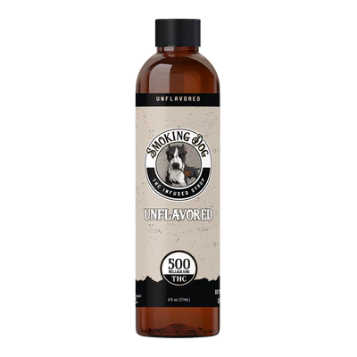 Smoking Dog - THC Syrup - 6 fl oz - 500 MG  - Unflavored