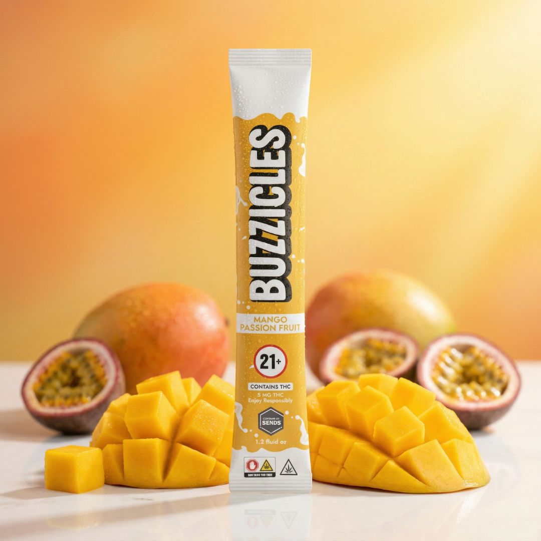 Buzzicles Mango Passionfruit Ice Pop