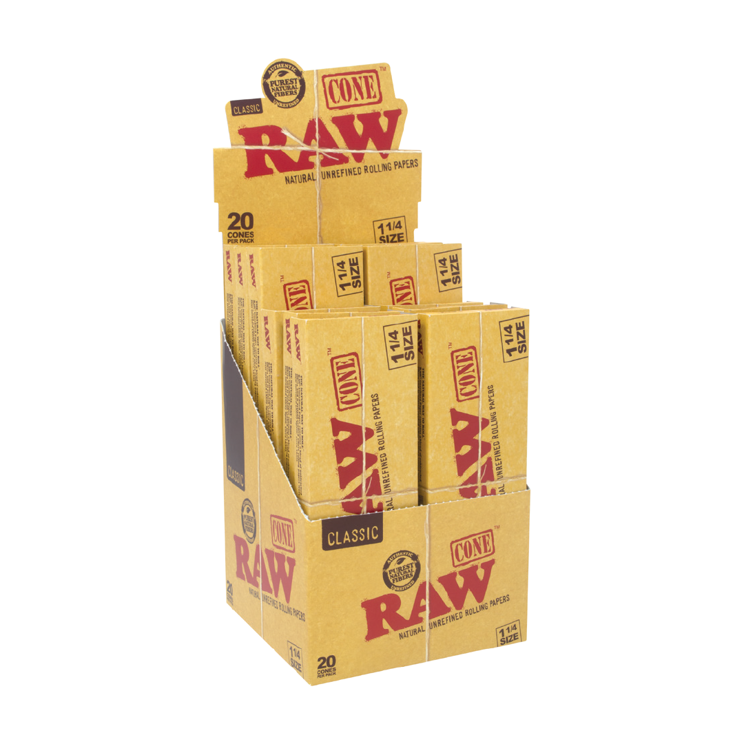Raw | Classic Cones | 1 1/4 20pk product photo