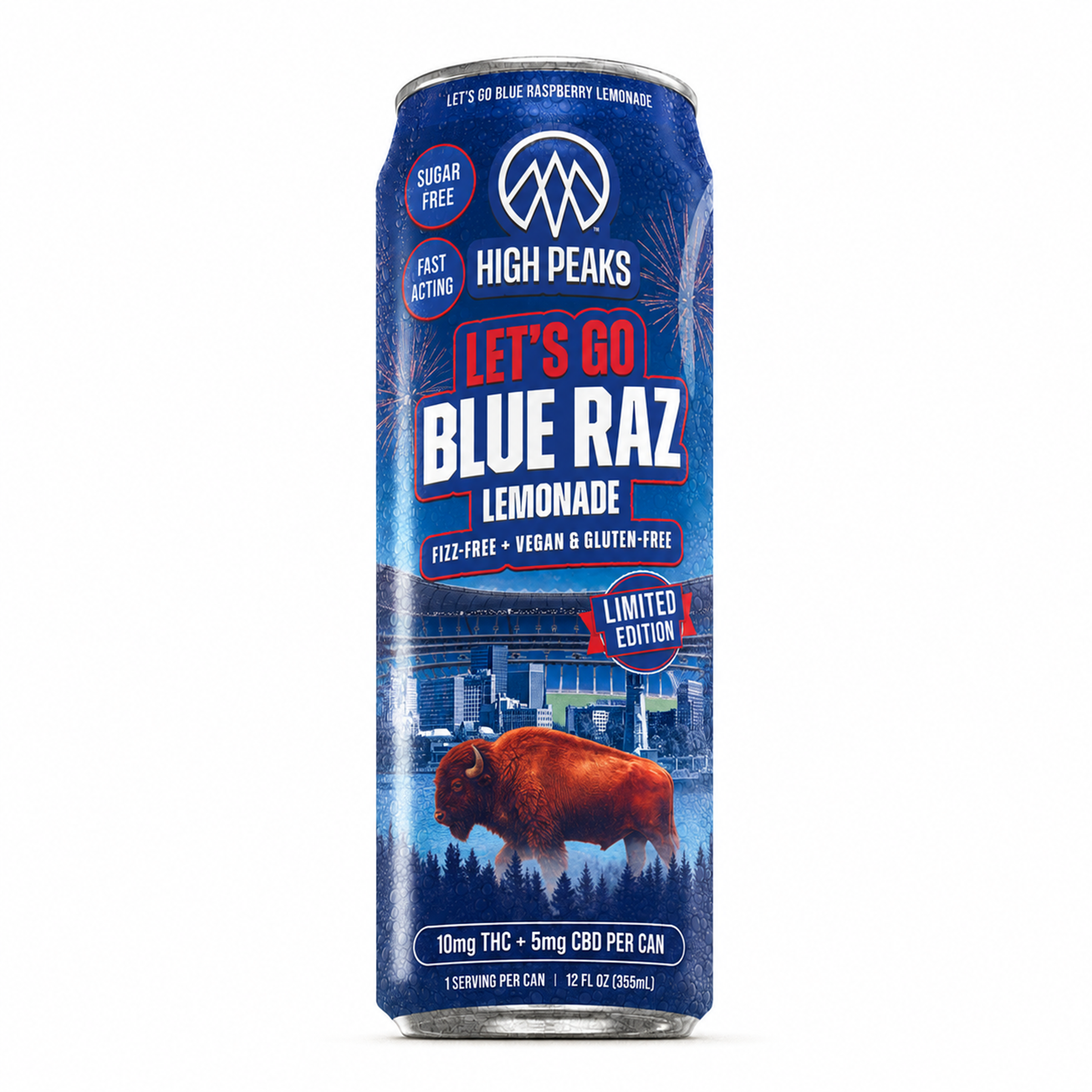 High Peaks - Let's Go Blue Raz Lemonade - Beverage - 10mg