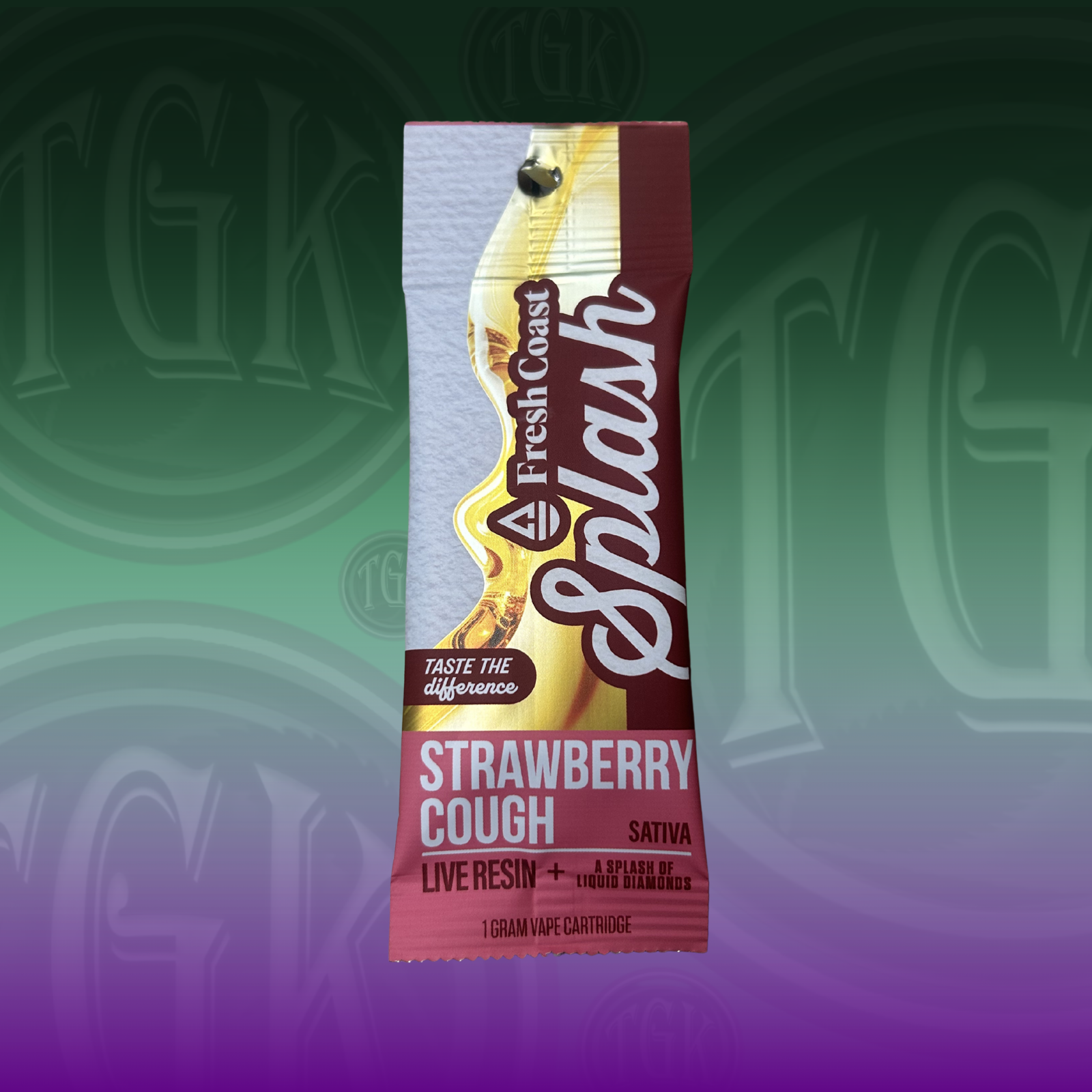 Fresh Coast - Strawberry Cough Splash Cart - 1g