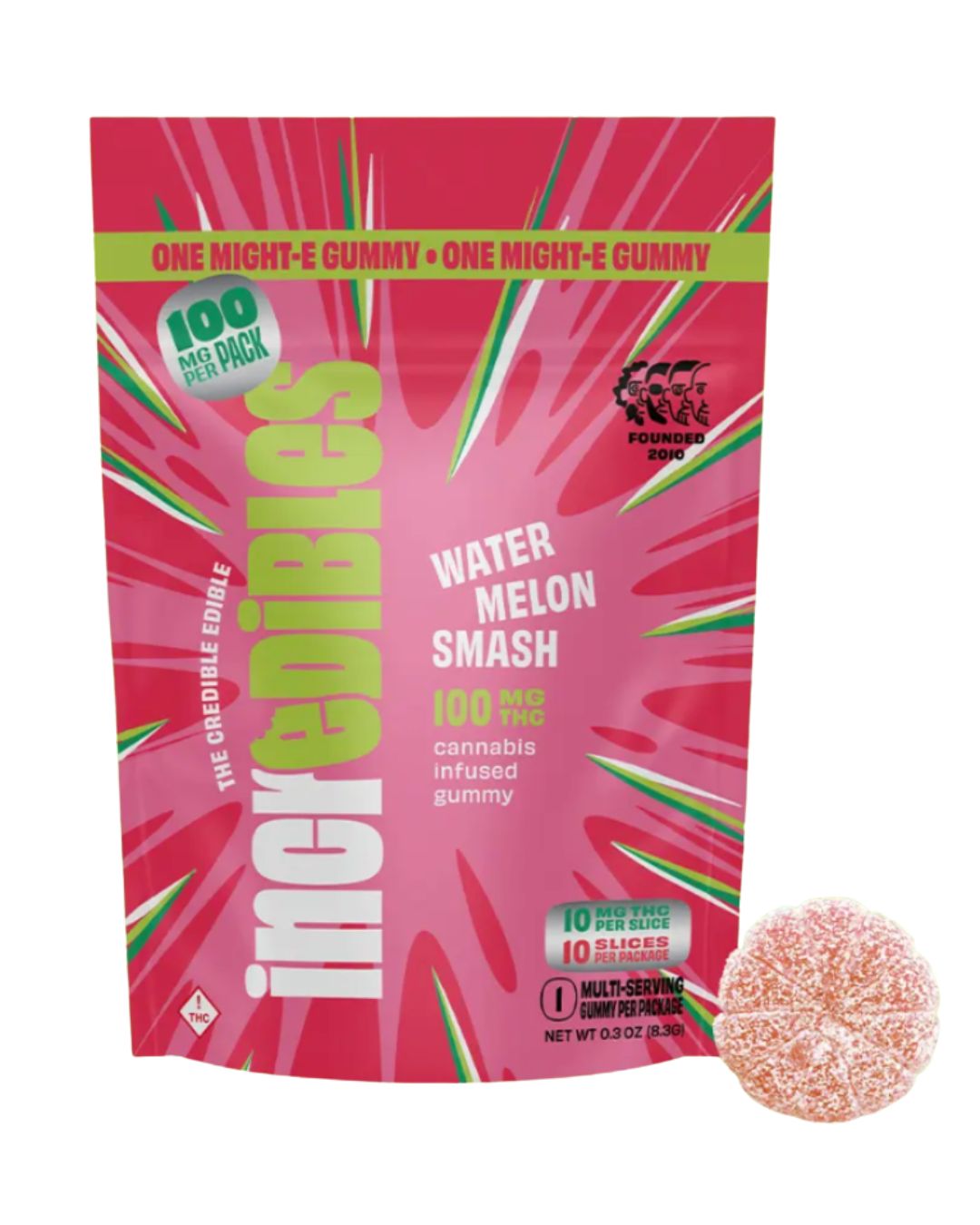 Watermelon Smash | Gummy | 100mg | 1pk