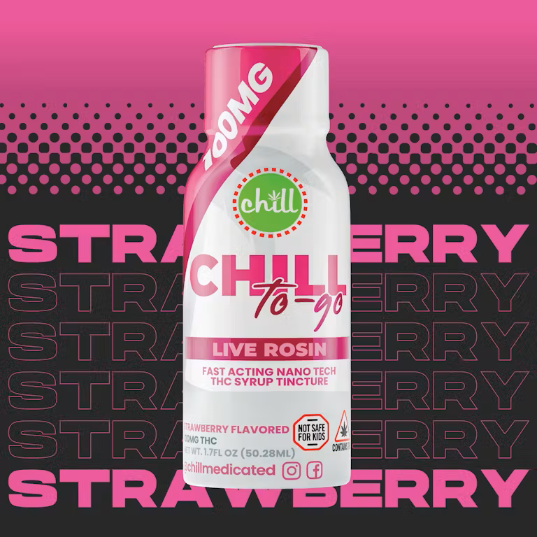 CHILL | SYRUP TO GO | STRAWBERRY | 100MG