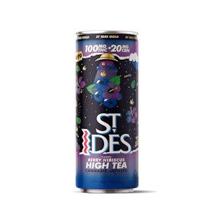 ST IDES - Nighttime Berry Hibiscus High Tea - 100mg THC + 20mg CBN