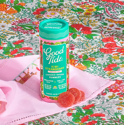 Good Tides | 1:1:1 Refreshing Kiwi Strawberry | 10pk | 100mg