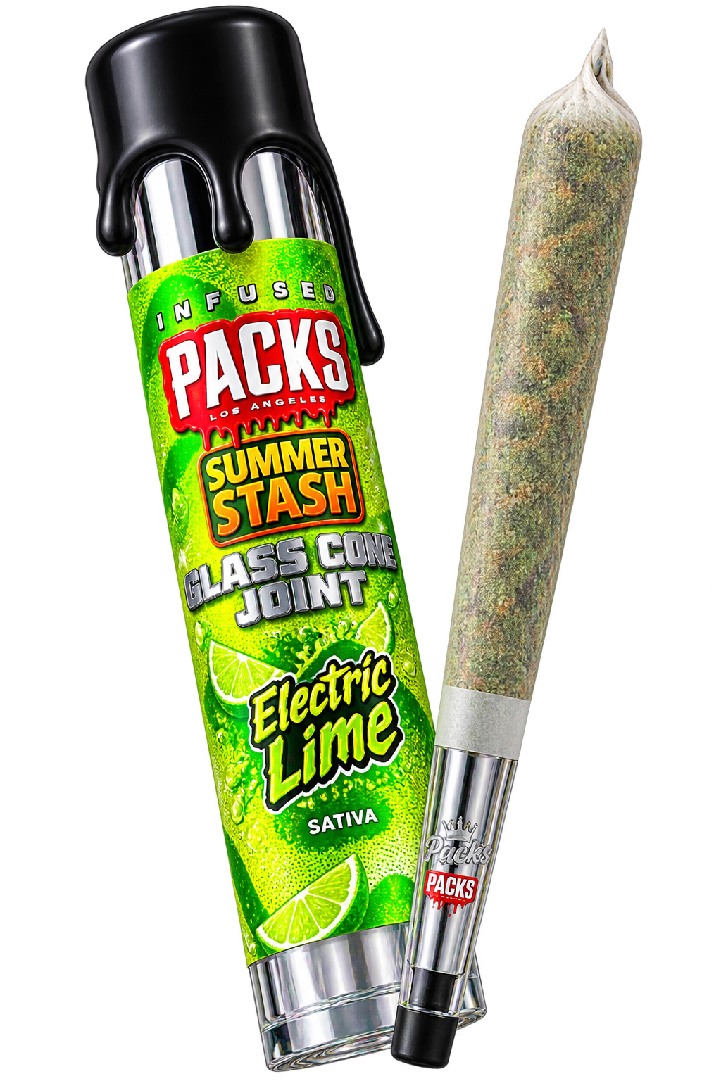 Packs | Electric Lime | Infused Pre Roll