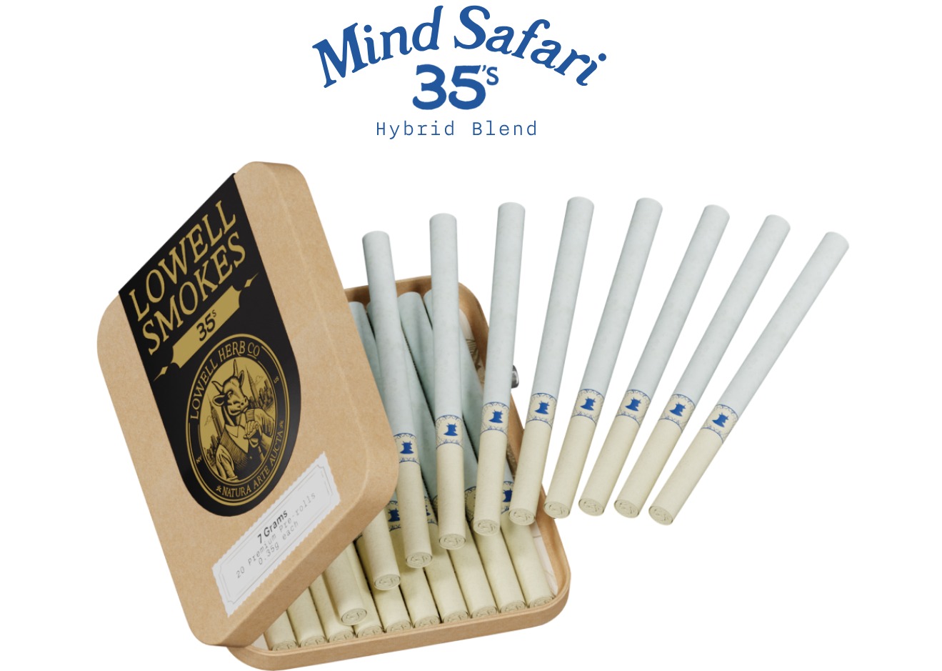 Mind Safari | Pre-Rolls | 20pk | 7g
