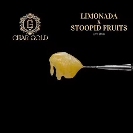 Clear Gold Concentrate | Limonada x Stoopid Fruits Live Resin product photo