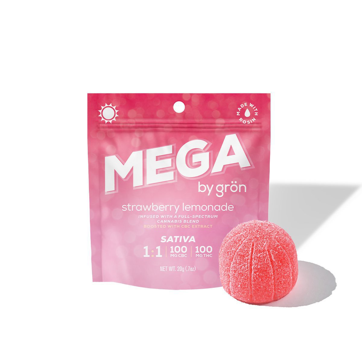Grön: Gron Mega Pearls - Passion Orange Guava