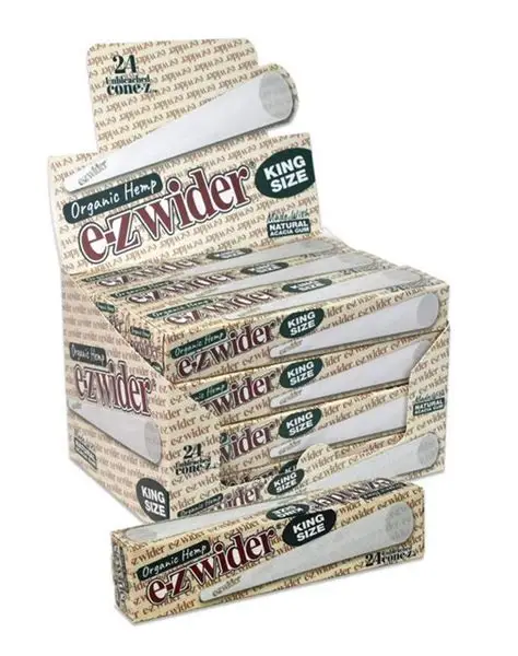 E Z Wider Organic Hemp King Sized