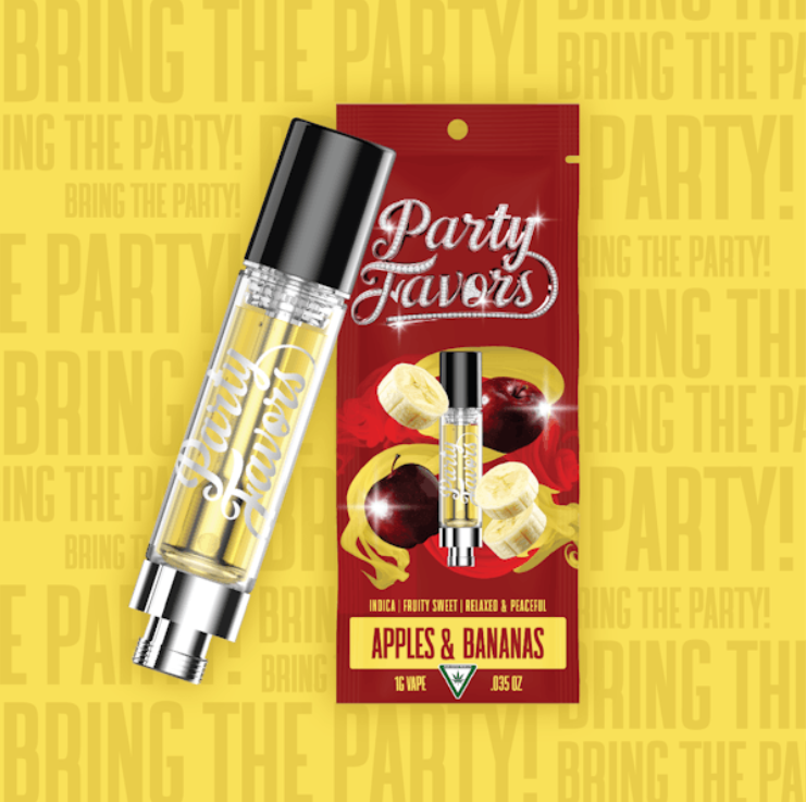Party Favors - Apples & Bananas - Cart