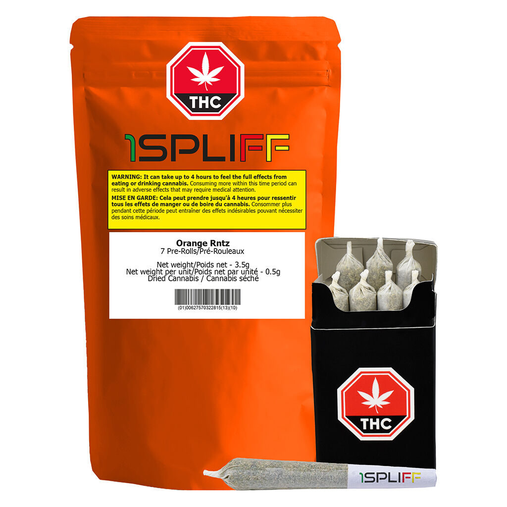 1SPLIFF - Orange Rntz PRJs - 7x0.5g