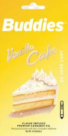 Vanilla Cake Distillate Cartridge | 1g