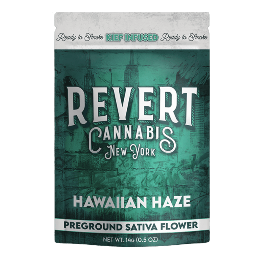 REVERT | Hawaiian Haze | Kief Infused Ground Flower | 14g