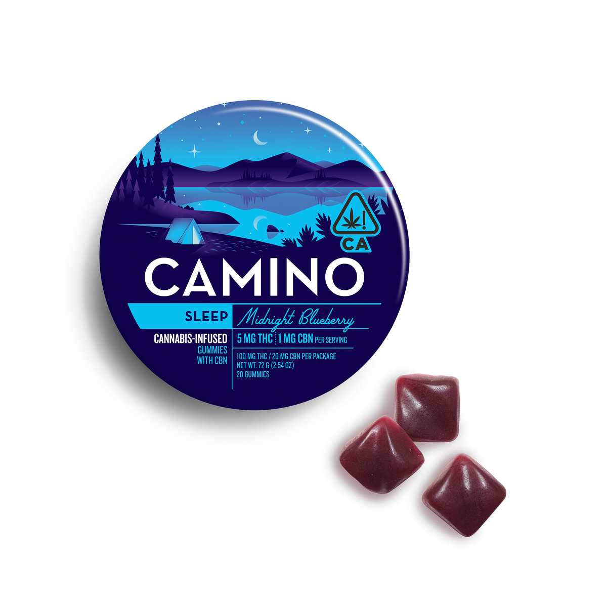 CAMINO — Sleep Midnight Blueberry