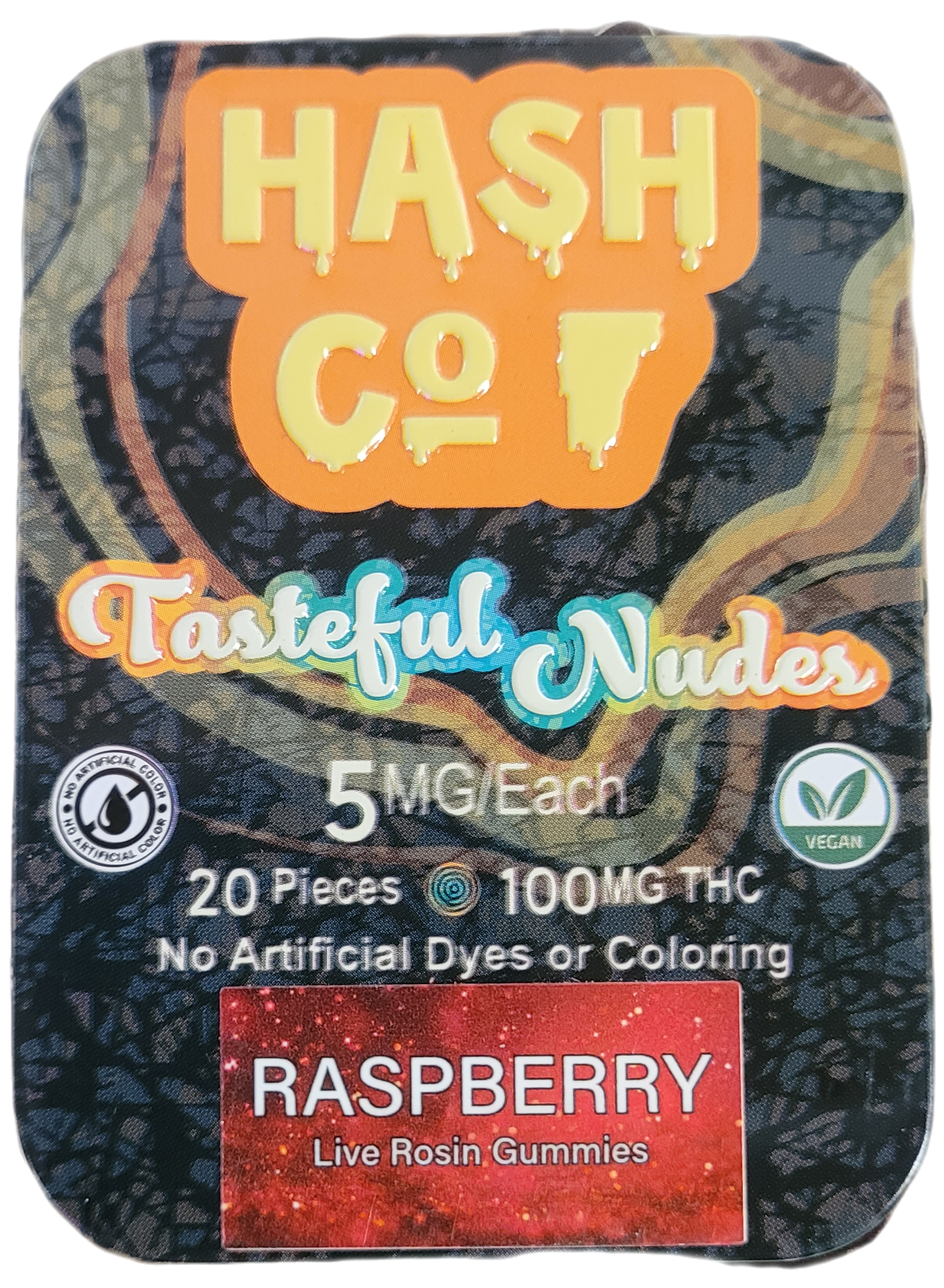 100mg Gummies | Raspberry | Hash Co.