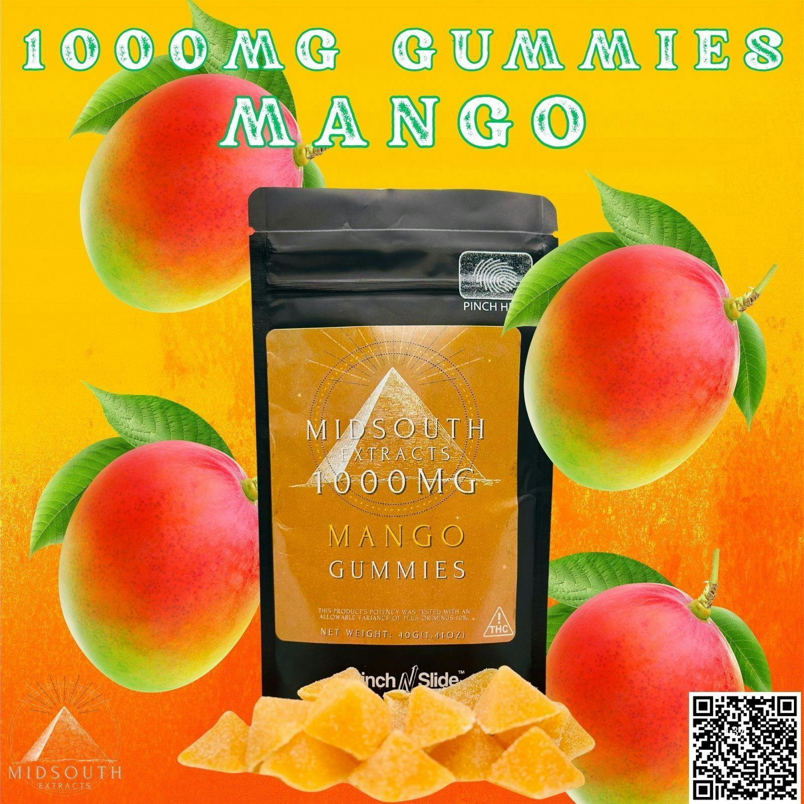 1000mg | Mango Gummies