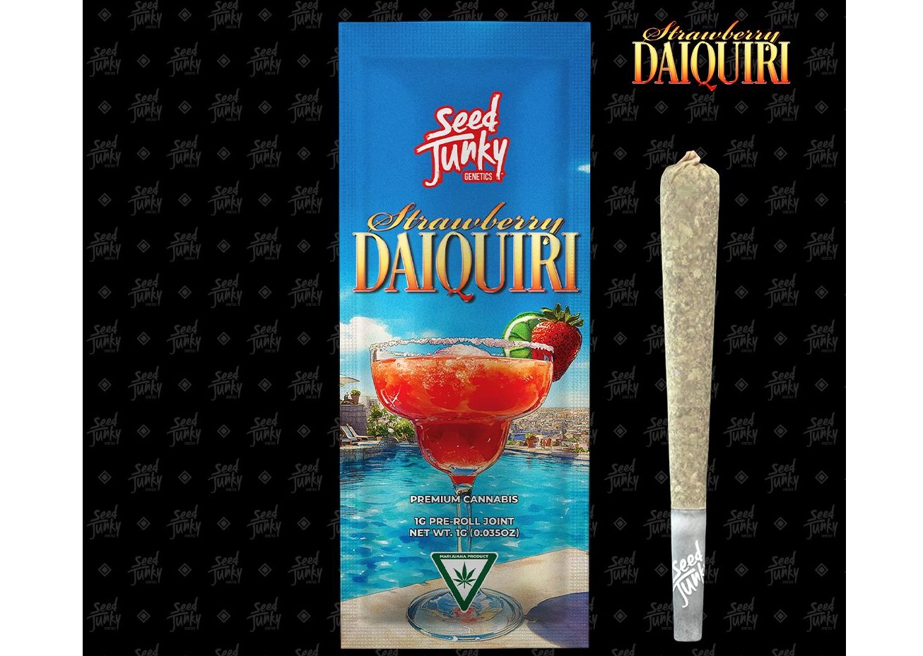 Seed Junky - Pre-roll 1g - Strawberry Daiquiri