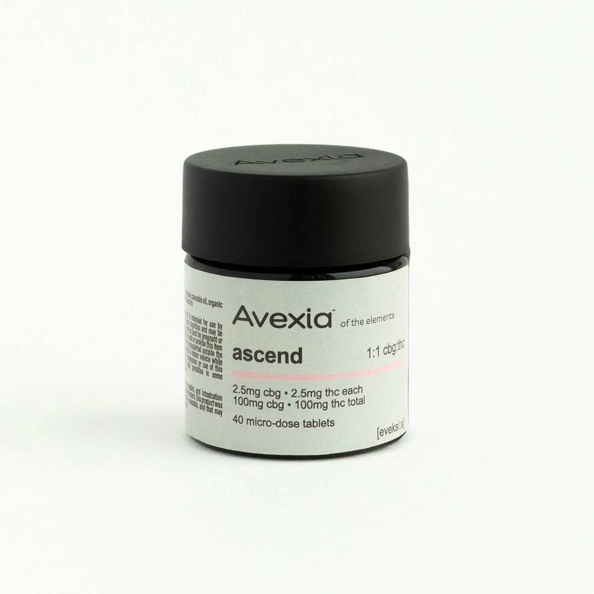 Ascend Tablets 1 1 CBG THC 40ct